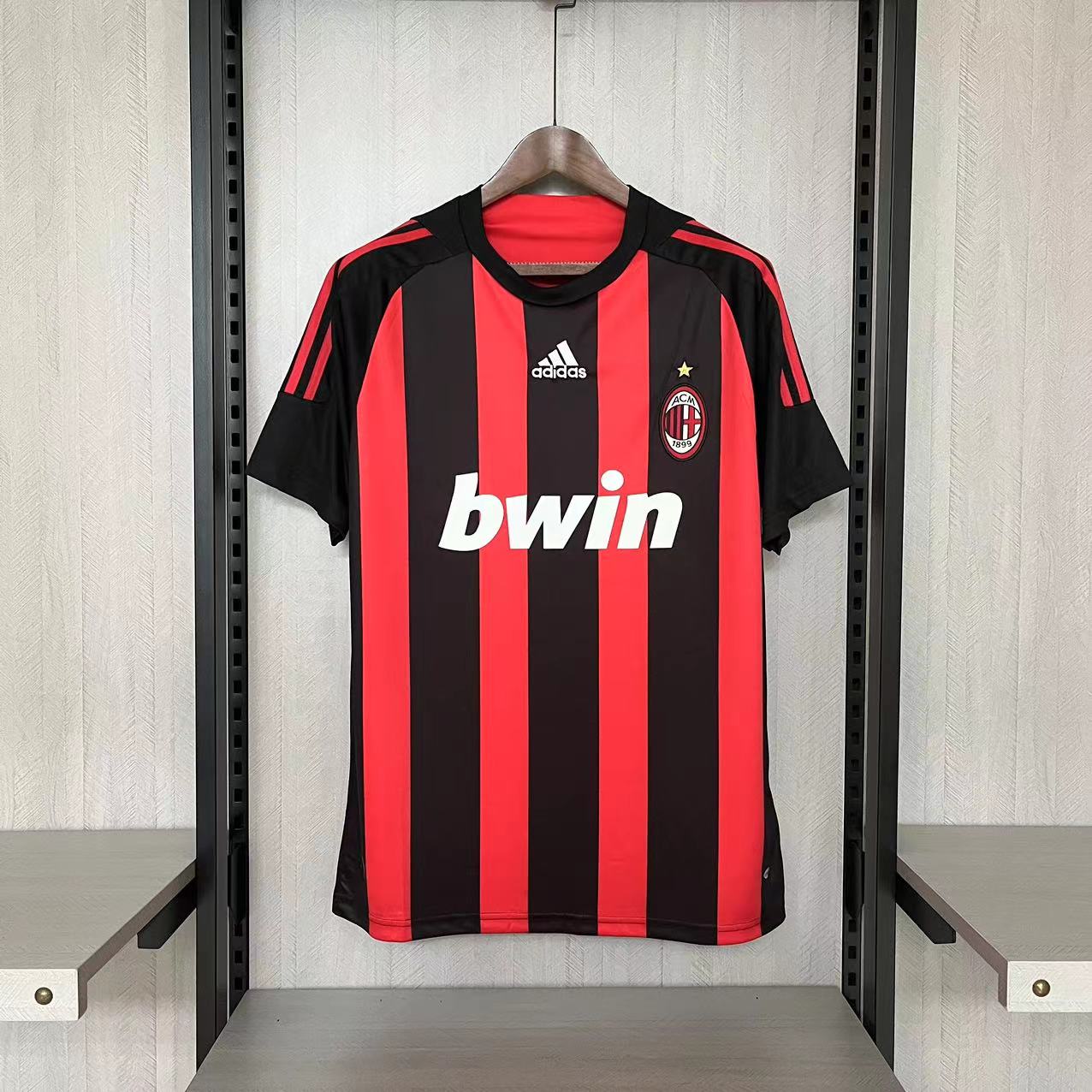 Retro AC Milan 2008 09 Home Jerseys Kit Theftblkits