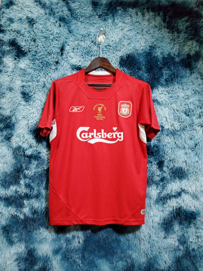 Retro Liverpool 2005 Home Kit