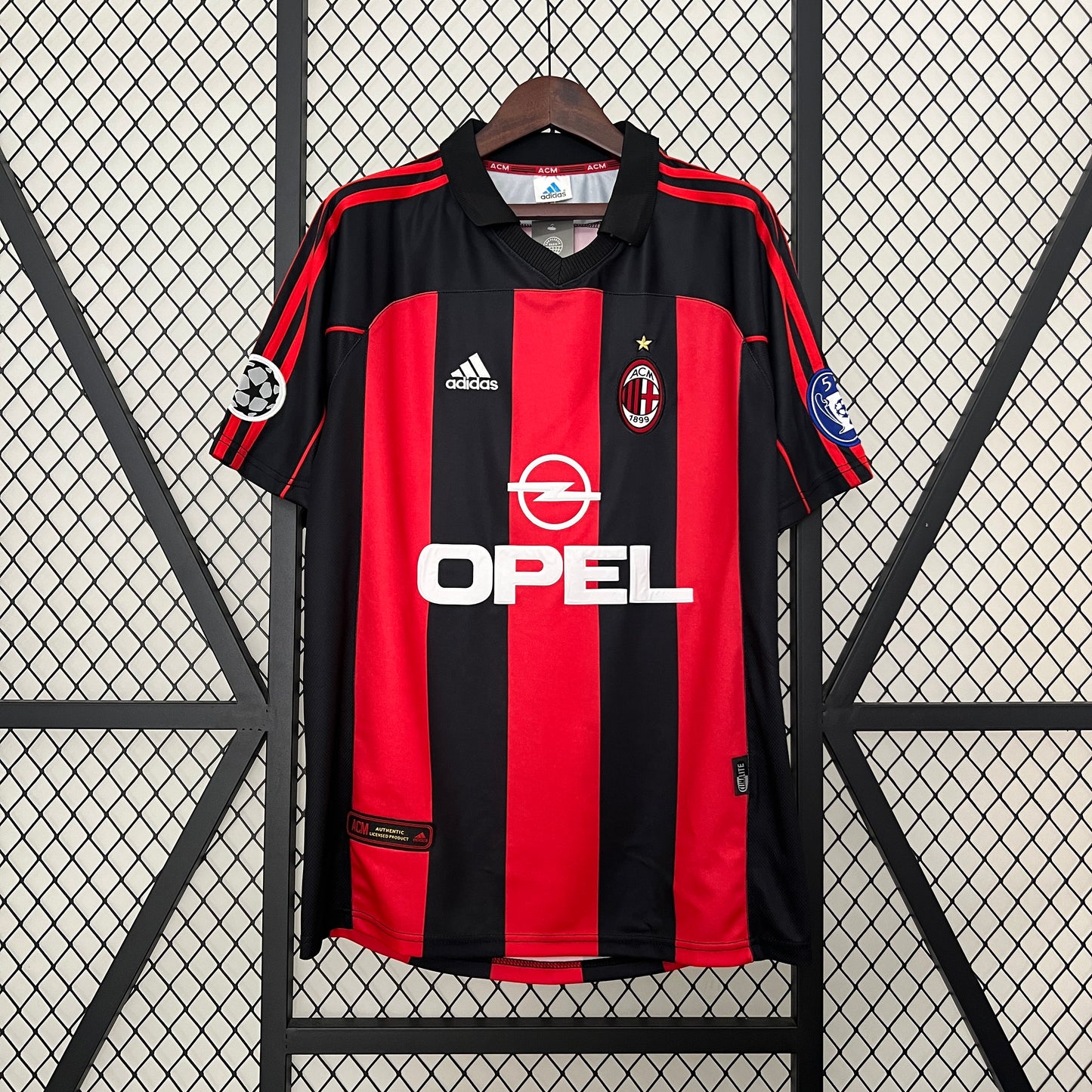 Retro AC Milan 00/01 Home Kit