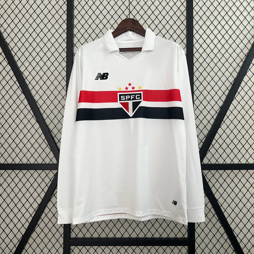 24/25 Long Sleeve Sao Paulo Home Kit