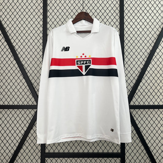 24/25 Long Sleeve Sao Paulo Home Kit