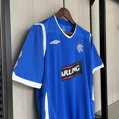 Retro 2008-09 Rangers Home Jerseys Kit