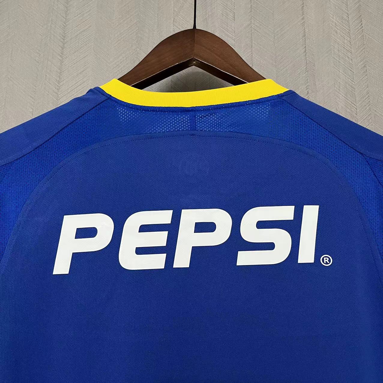 Retro Boca 2003-04 Home Jerseys Kit