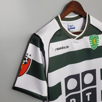 Retro Sporting Lisbon 03/04 Home Kit