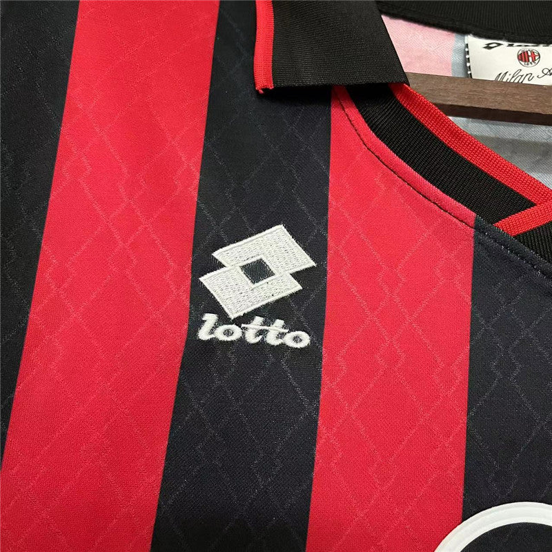 Retro AC Milan 1995-96 Home Jerseys Kit