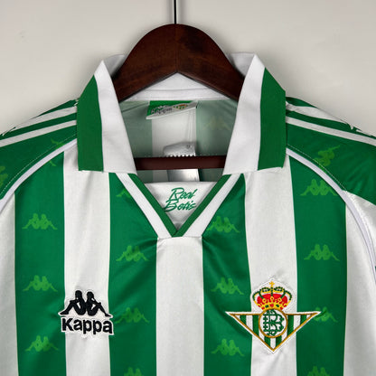 Divisa da casa retrò del Real Betis 1996 