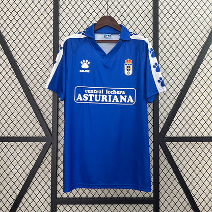 Retro Real Oviedo 90/91 Home Kit