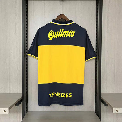 Retro Boca 1990-00 Home Jerseys Kit