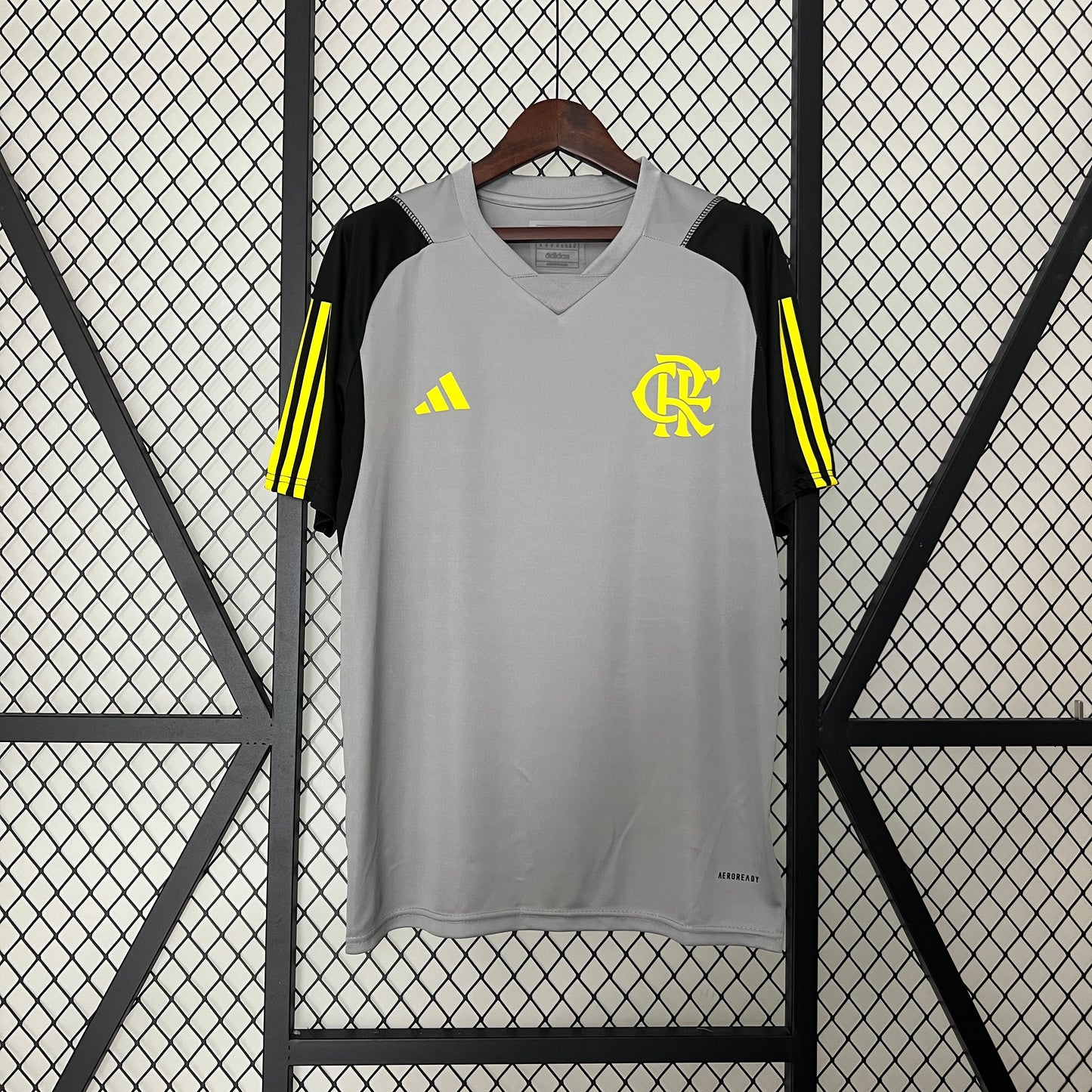 Abbigliamento da allenamento Flamengo 24/25 grigio