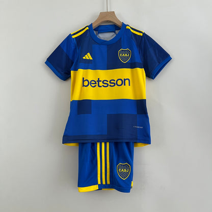 23/24 Kids Boca Juniors Home Kit