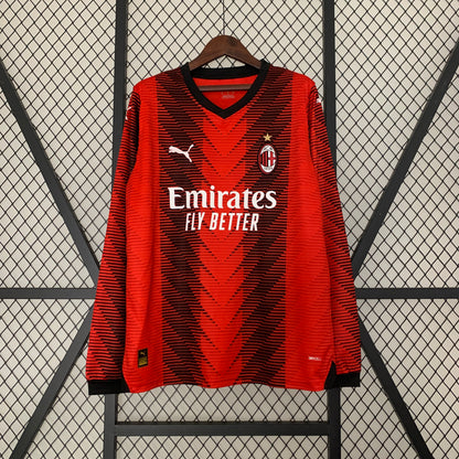 23/24 Maglia manica lunga casa Milan 