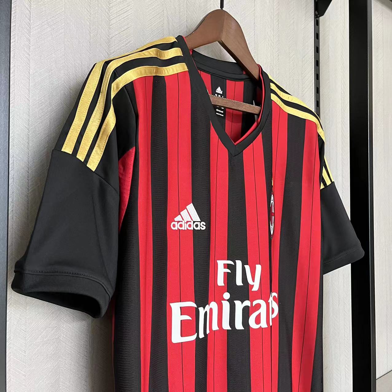 Retro AC Milan 2013-14 Home Jerseys Kit