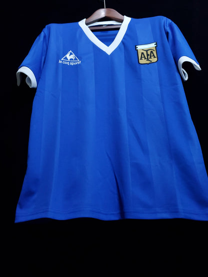 Retro Argentina Away Kit 1986