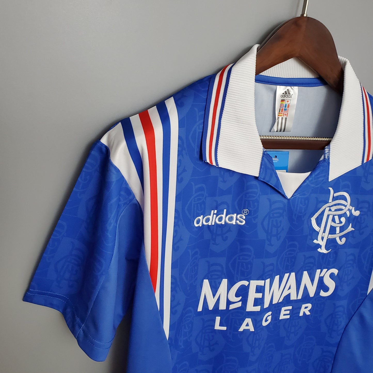 Retro casa dei Rangers 96/97 