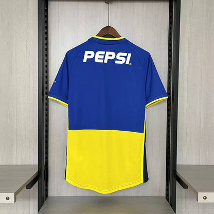 Retro Boca 2002-03 Home Jerseys Kit