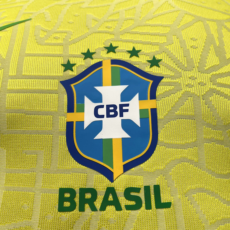 23/24 Player Version Brazil World Cup Jersey Home Kit