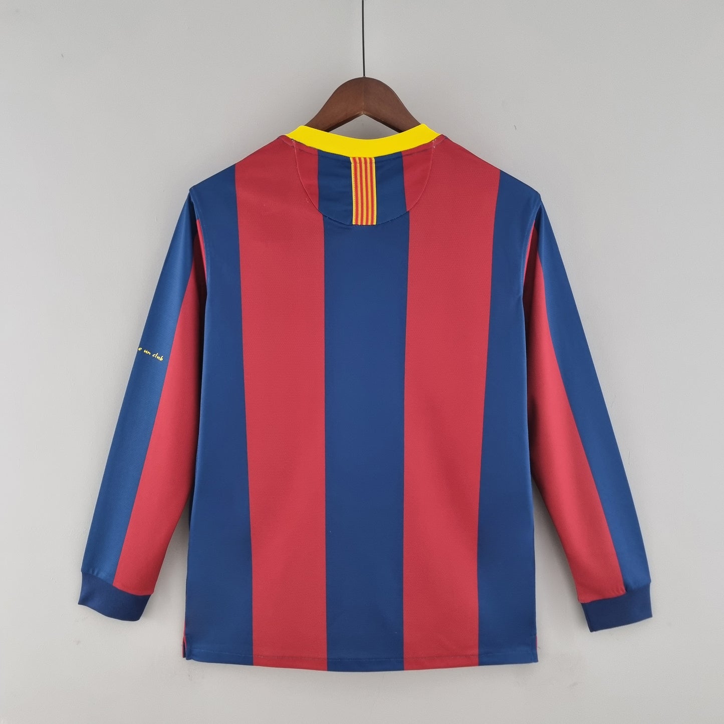 Retro Barcelona Long Sleeve 10/11 UEFA Champions League Home Kit