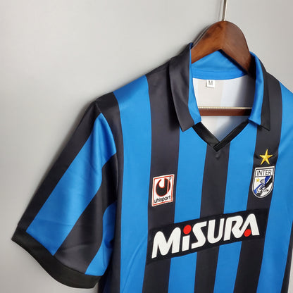Retro Inter Milan 89/90 Home Kit