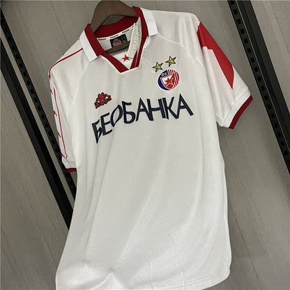 Maglie retrò da trasferta della Stella Rossa di Belgrado 1995-97 