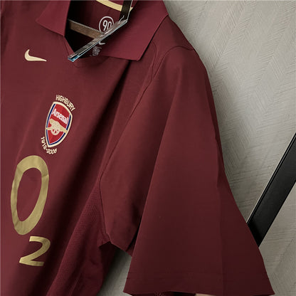 Retro Arsenal 2005-06 Home Jerseys Kit