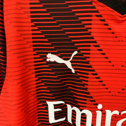 23/24 Long Sleeve AC Milan Home Kit