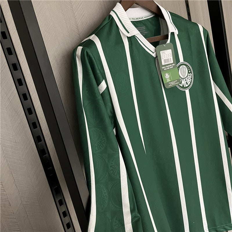 Retro 1993 PALMEIRAS home Long sleeve Jerseys Kit