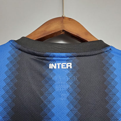 Retro Long-Sleeved 10/11 Inter Milan Home Kit