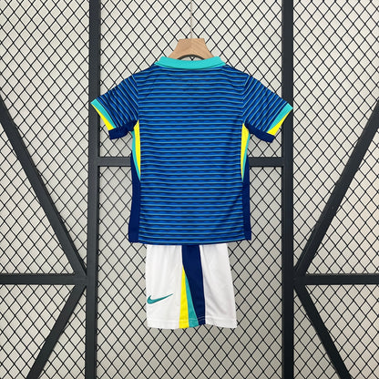 2024 Kids Brazil Away Kit