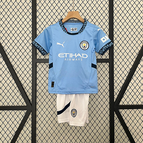 24/25 kids Manchester City Home Kit