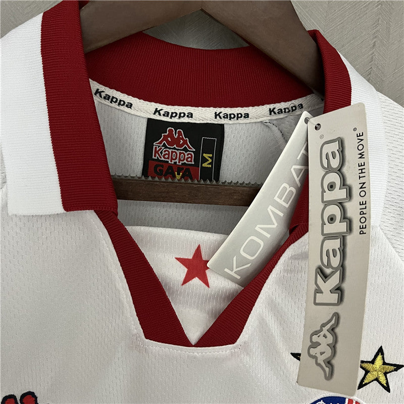 Retro 1995-97 Belgrade Red Star Away Jerseys Kit