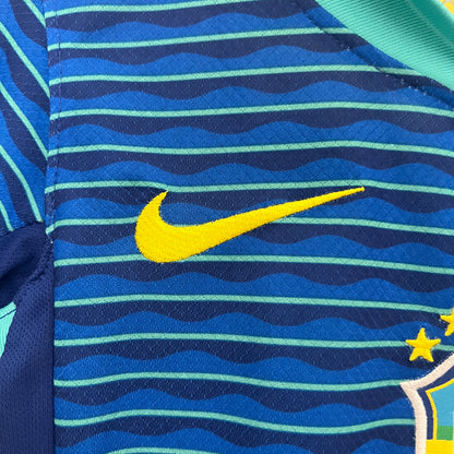 2024 Kids Brazil Away Kit