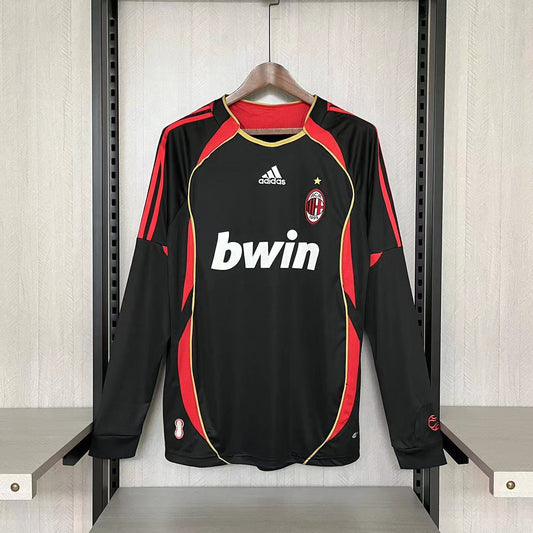 Maglia retrò AC Milan 06-07 Third Kit manica lunga 