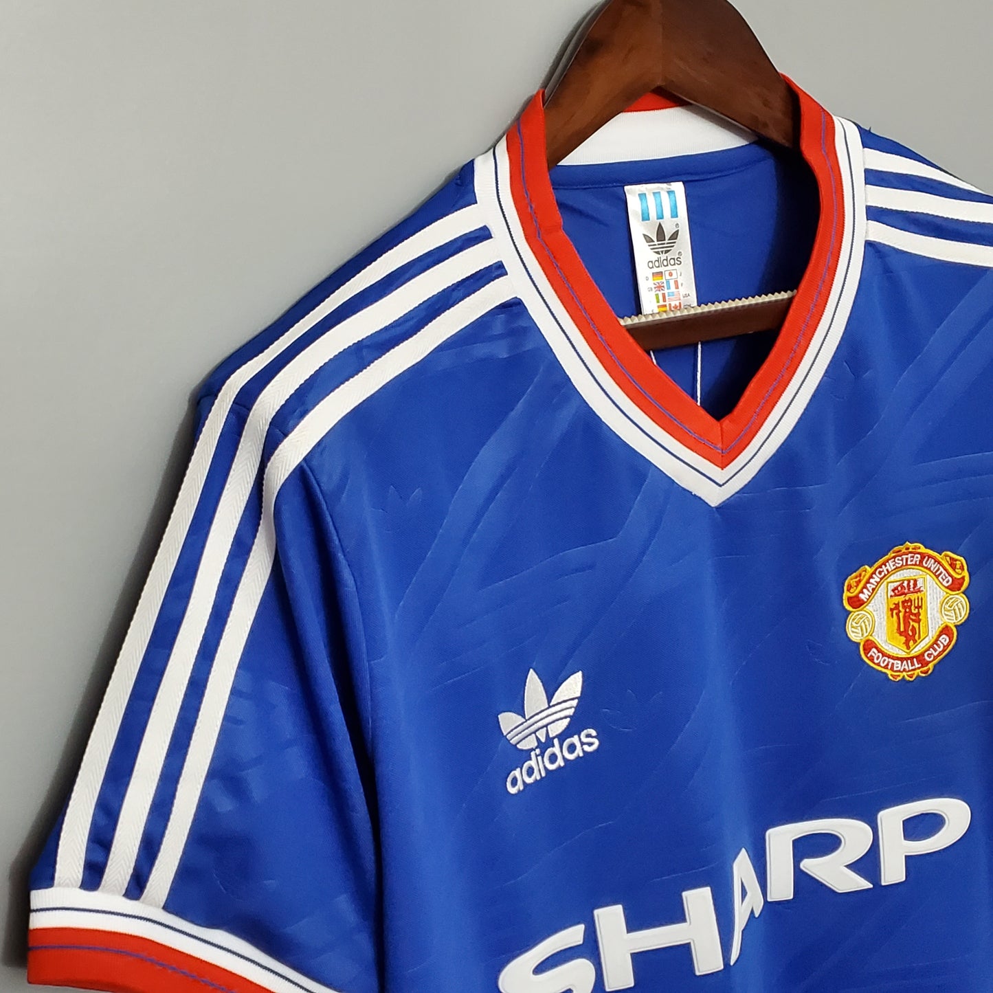 Maglia storica da trasferta del Manchester United 1988 