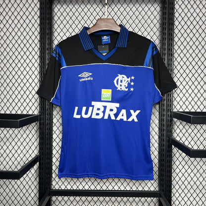 Flamengo 1999 Blue Goalkeeper Uniform Retro Jersey