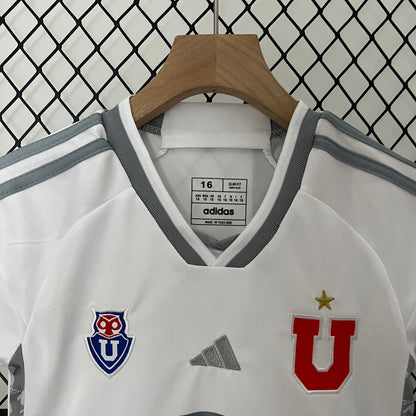 24/25 Kids University of Chile Away Kit