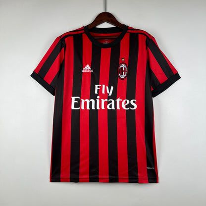 Retro AC Milan 17/18 Home Kit