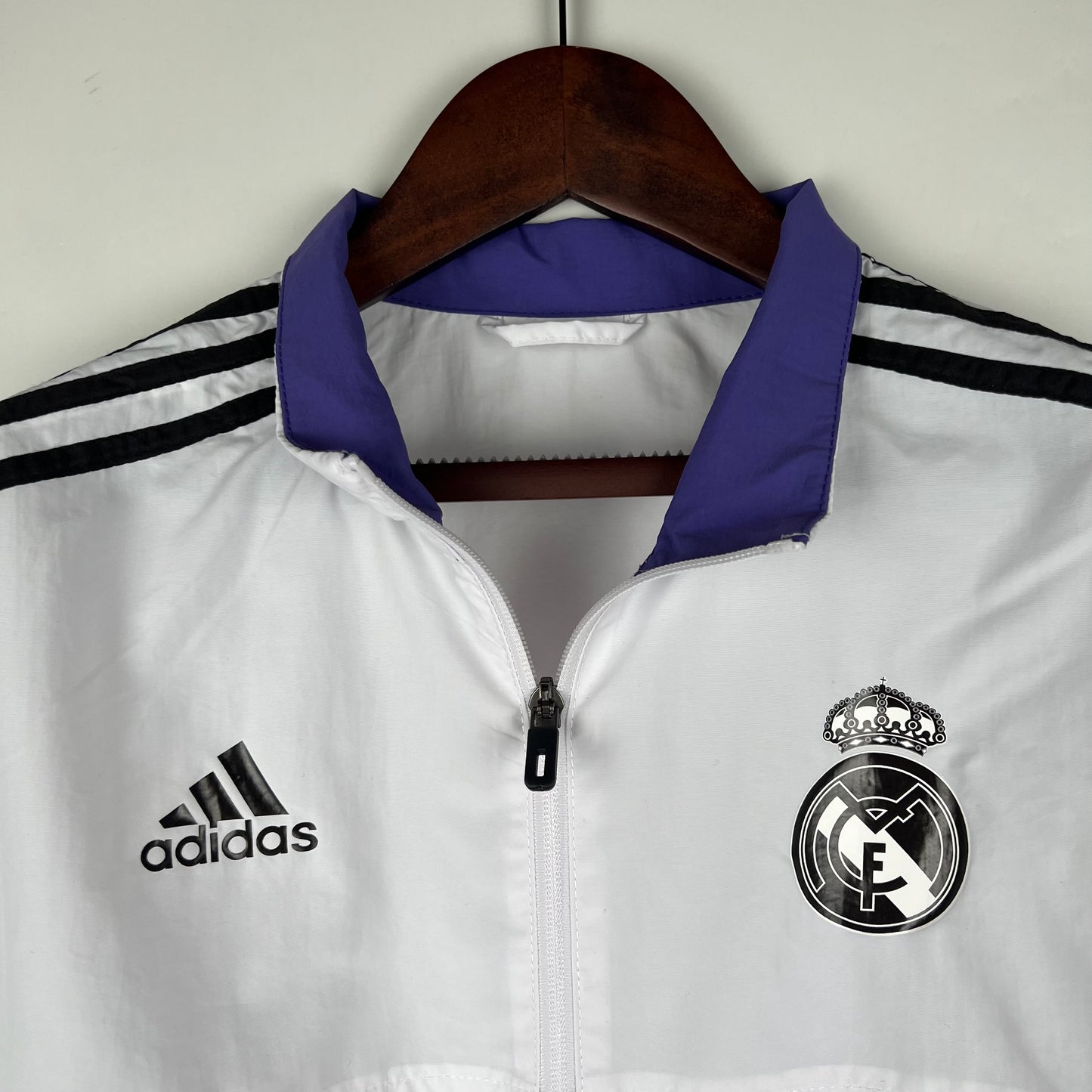 23/24 Windbreaker Real Madrid White Kit