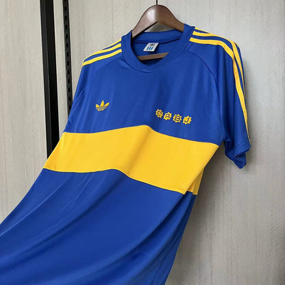 Retro Boca 1981-82 Home Jerseys Kit