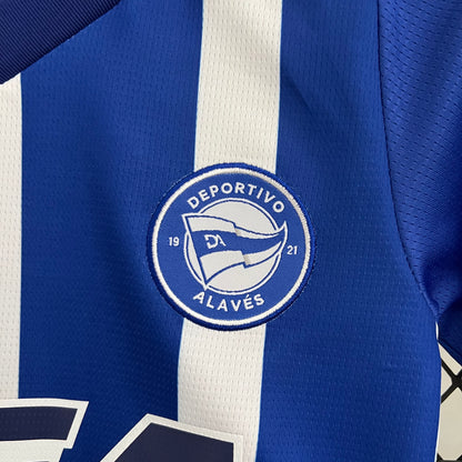 23/24 Alaves Home Kit - Kids Tshirt