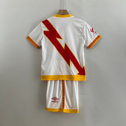 23/24 Kids Rayo Vallecano Home Kit