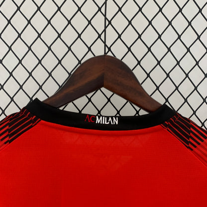 23/24 Long Sleeve AC Milan Home Kit