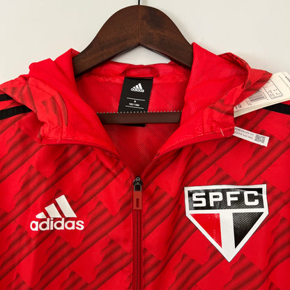 23/24 Windbreaker Sao Paulo Red Kit