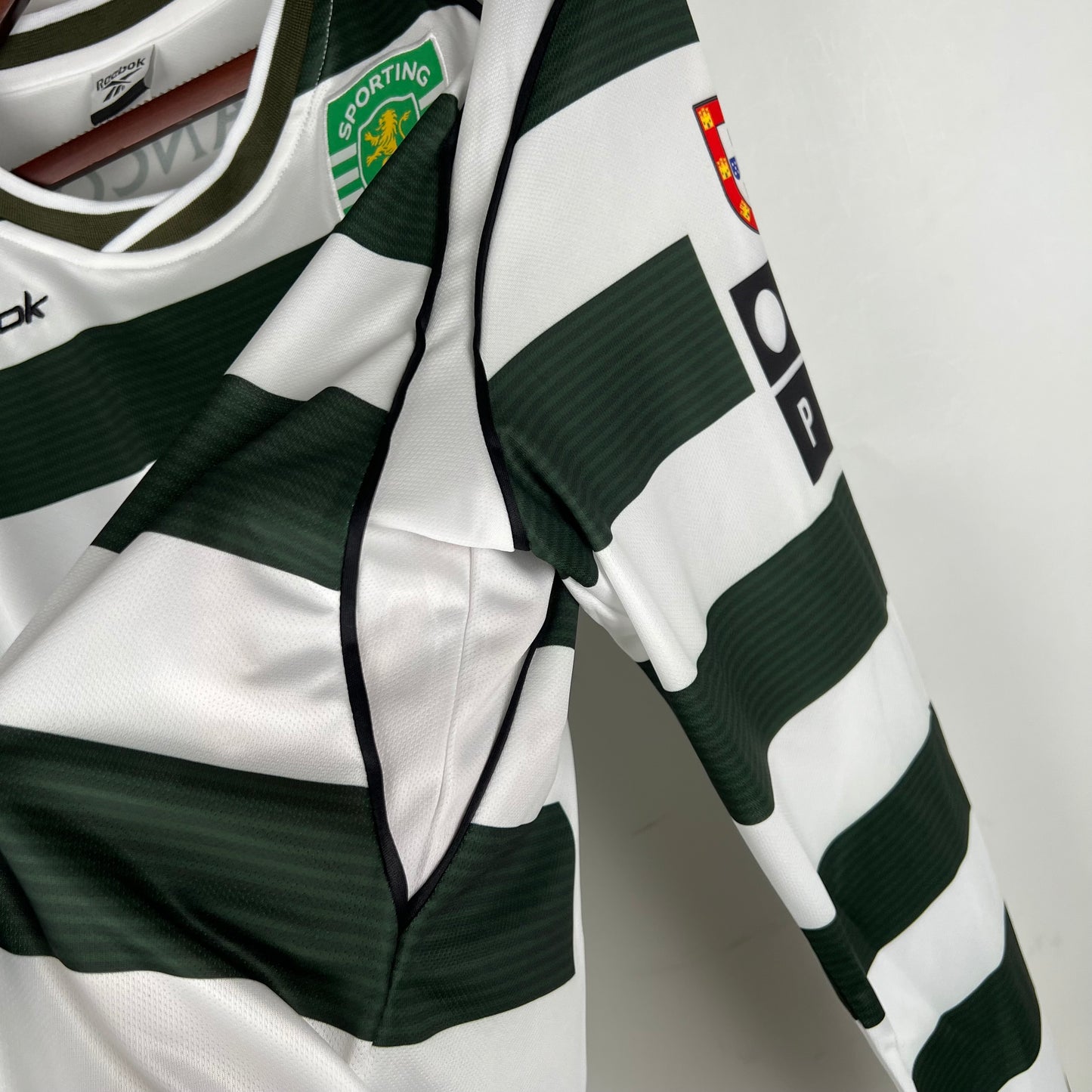 Retro Long Sleeve Sporting Lisbon Kit