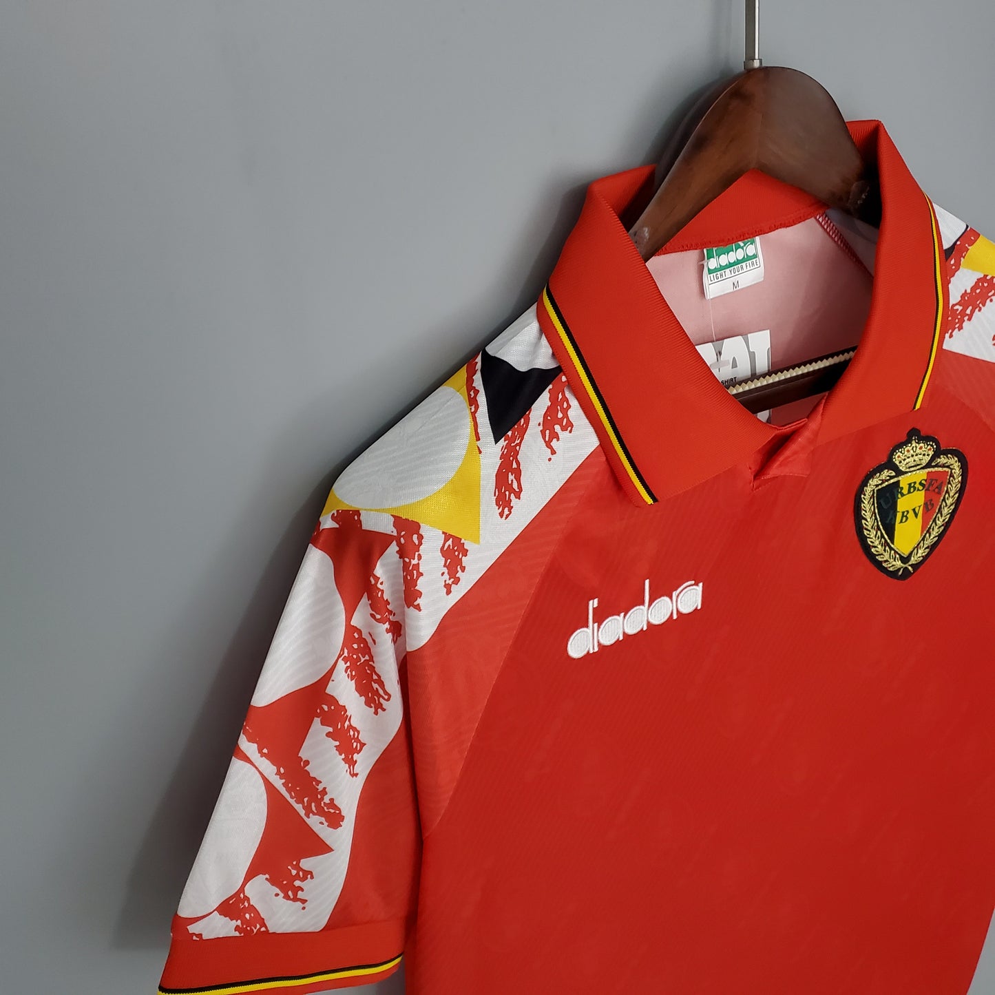 Retro Belgium 1995 Home Kit