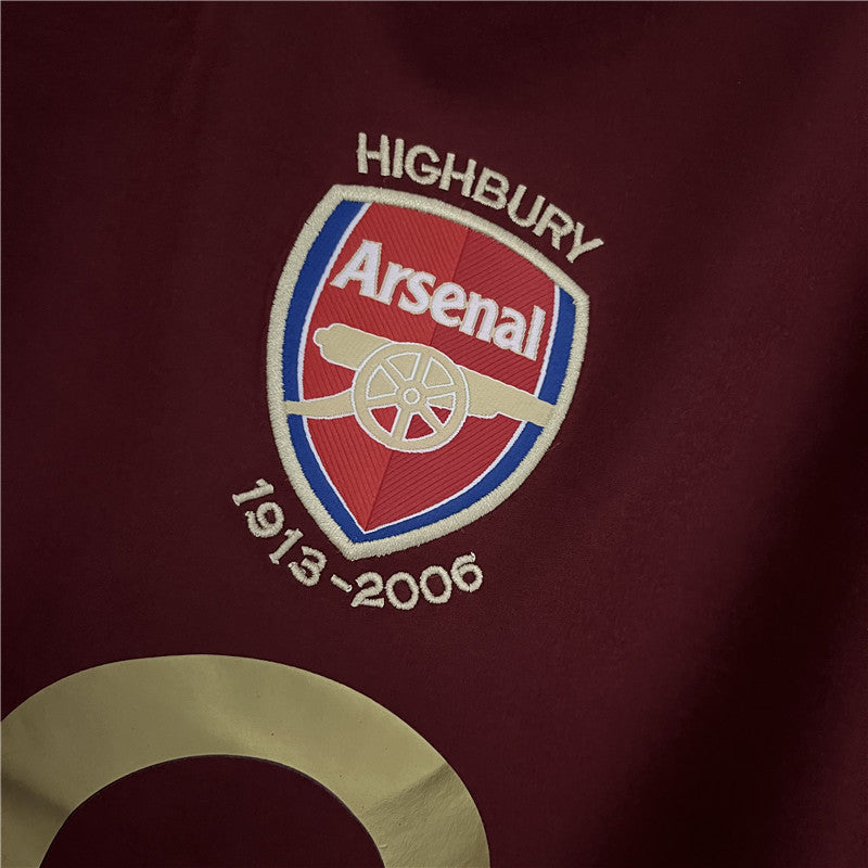 Retro Arsenal 2005-06 Home Jerseys Kit