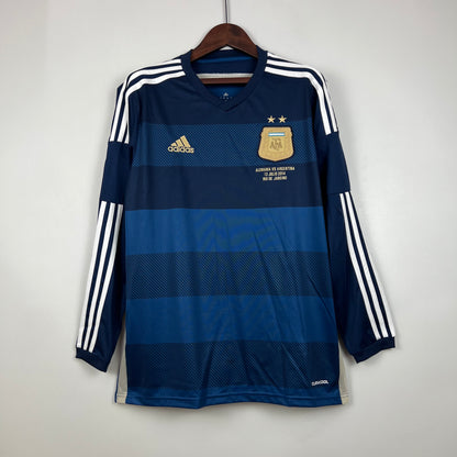 Retro Argentina 2014 Away Long Sleeve Kit