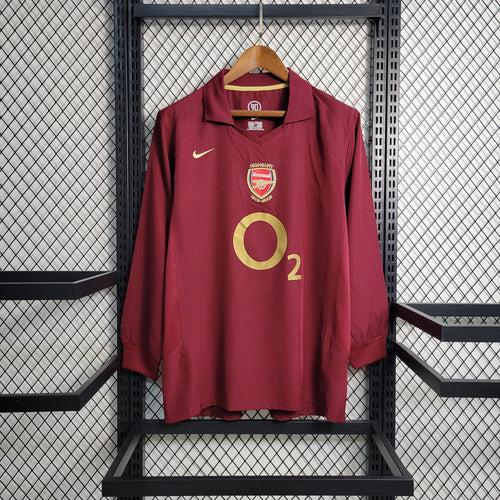 Arsenal 05/06 Home Long Sleeve Kit