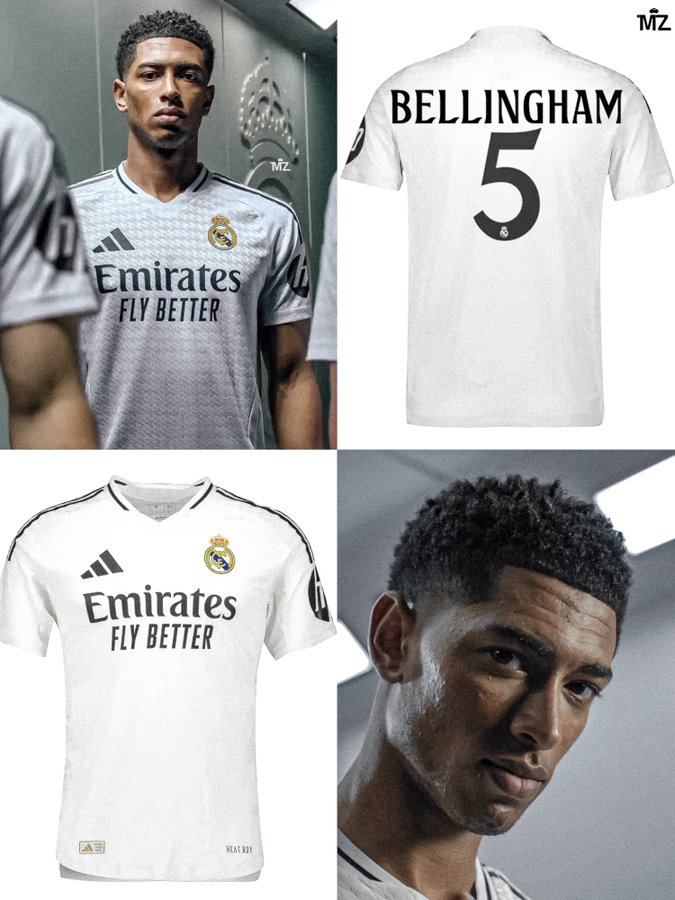 24/25 Real Madrid Home Kit