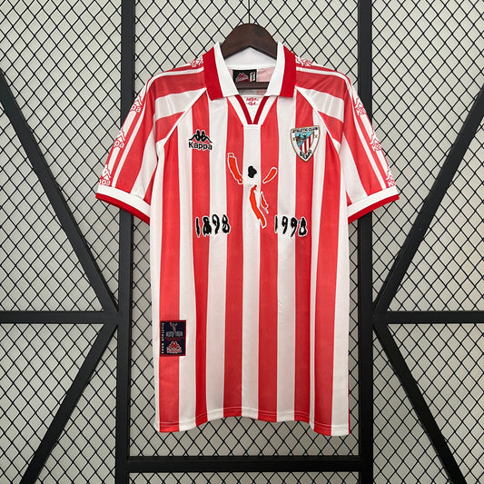 Retro Athletic Bilbao 100th Anniversary Home Stadium Kit