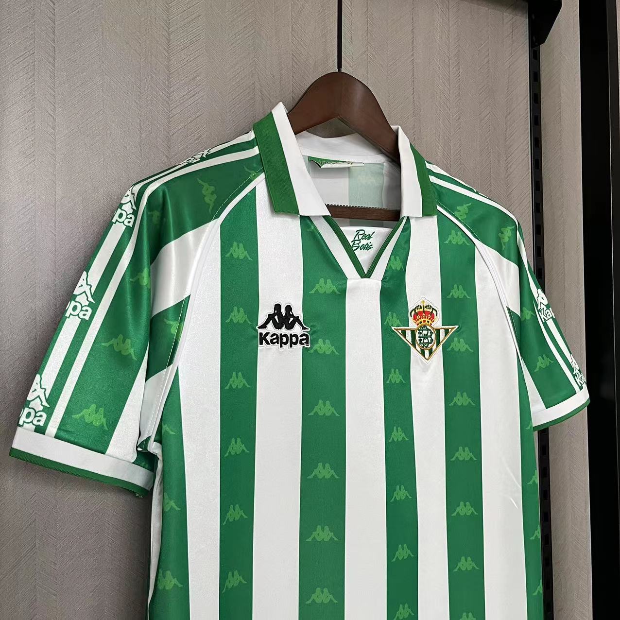 Retro Betis 1995-97 Home Jerseys Kit